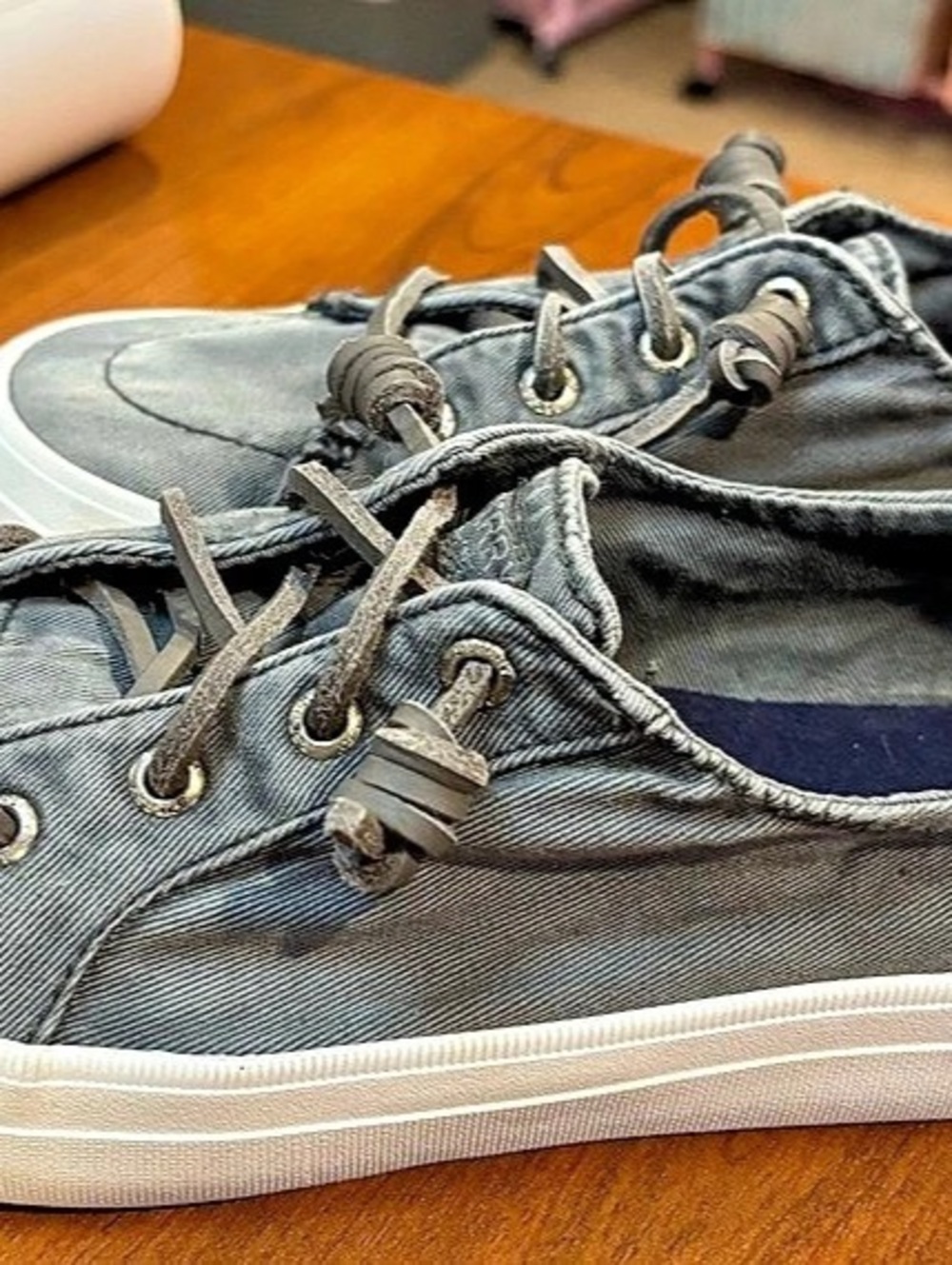 Sperry Boat shoes gray 8.5